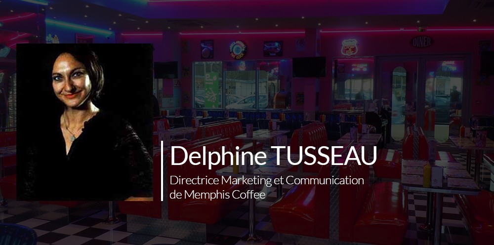 Entretien avec Delphine TUSSEAU Directrice Marketing et Communication de Memphis Coffee par MEDIACOM