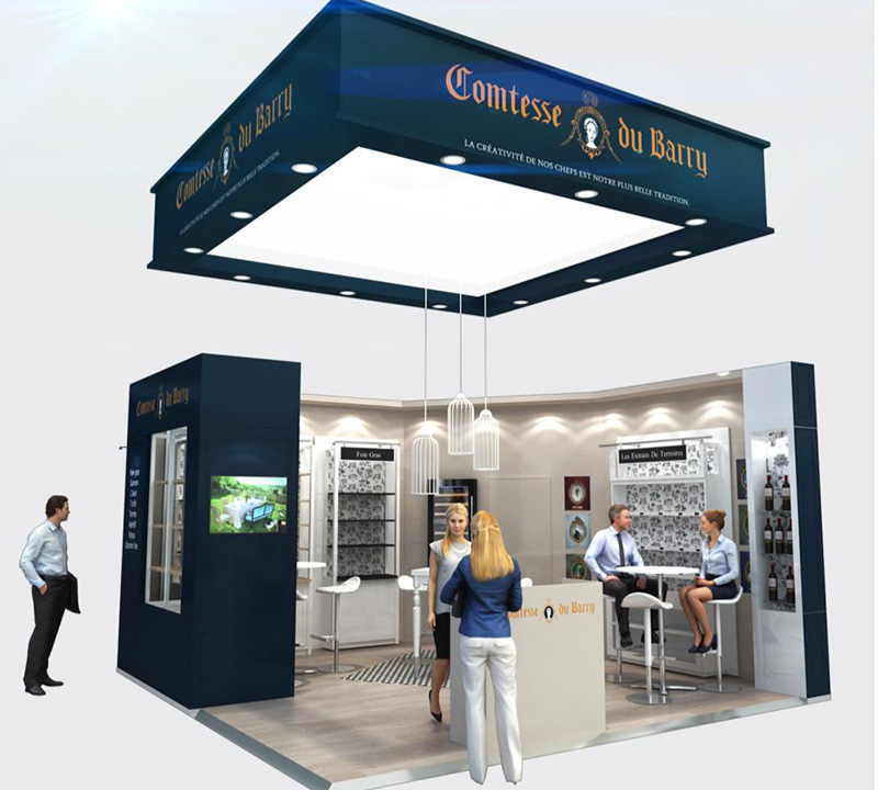 Stand Comtesse du Barry au Salon Franchise Expo Paris 2016