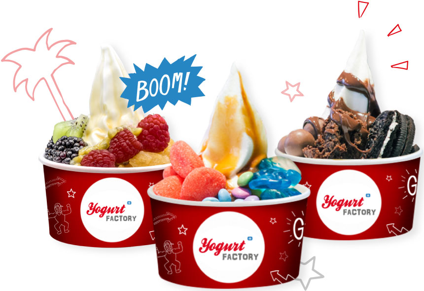 Les produits Yogurt Factory