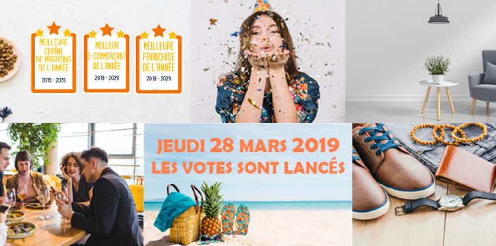 Trophées Meilleure Chaîne De Magasins, Les Votes Débutent Le Jeudi 28 Mars !