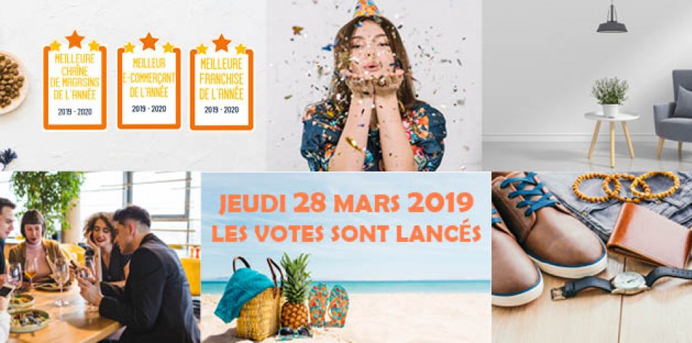 Trophées Meilleure Chaîne de Magasins, les votes débutent le jeudi 28 mars !