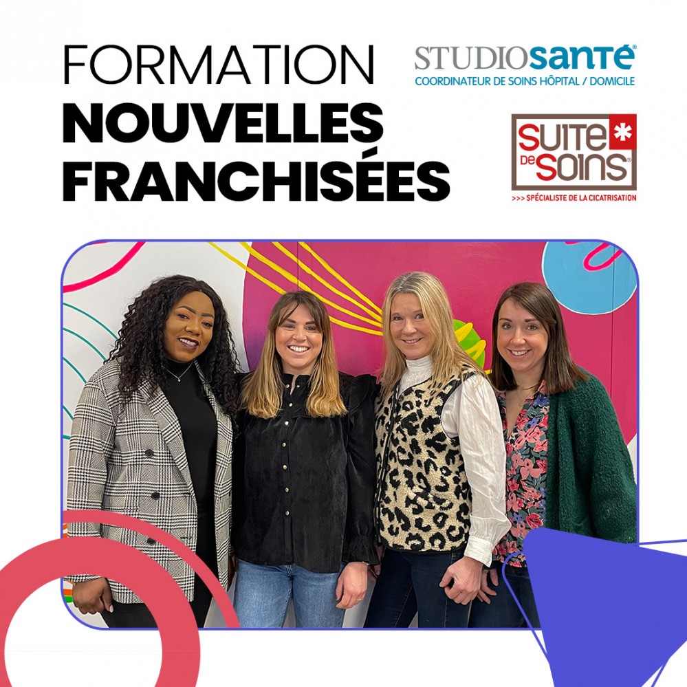 Arrivées de 2 nouvelles agences STUDIOSANTE & SUITE DE SOINS