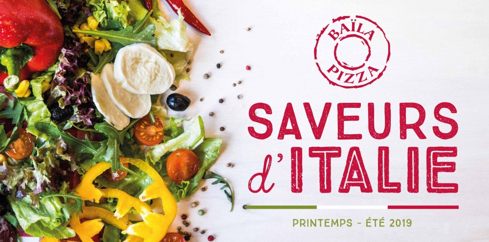 BAÏLA PIZZA lance sa nouvelle carte printemps-été 2019