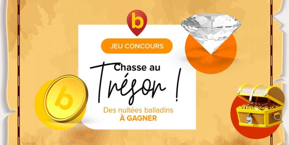 Chasse Au Trésor Balladins ! Notre Jeu-Concours Estival