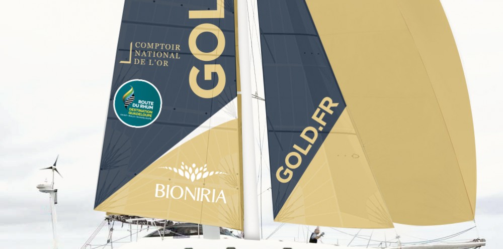 Comptoir National De L'or Sponsor Du Skipper Erwan Thibouméry