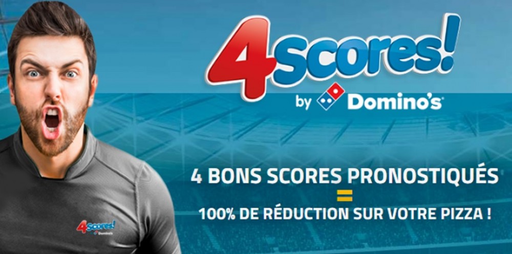 Domino’s Pizza, plus que jamais, le sponsor officiel des soirées foot !