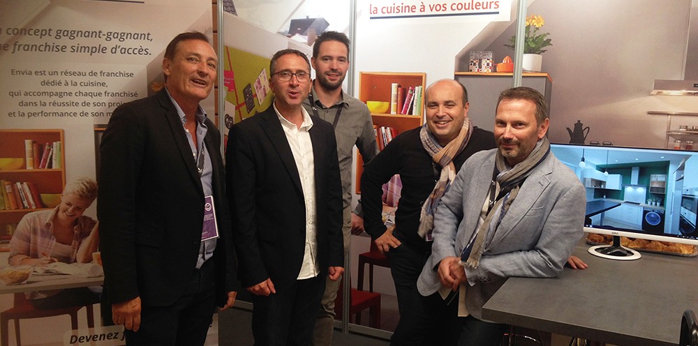 Envia Cuisines présente un bilan très positif de sa participation au Forum Franchise de Lyon