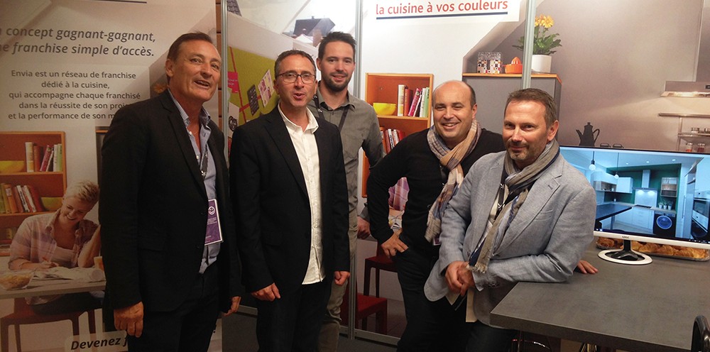 Envia Cuisines Présente Un Bilan Très Positif De Sa Participation Au Forum Franchise De Lyon