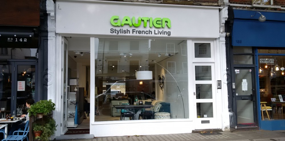 Gautier a ouvert un magasin à Chiswick au Royaume Uni!