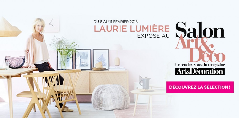 Laurie Lumière expose au Salon Art & Déco Paris