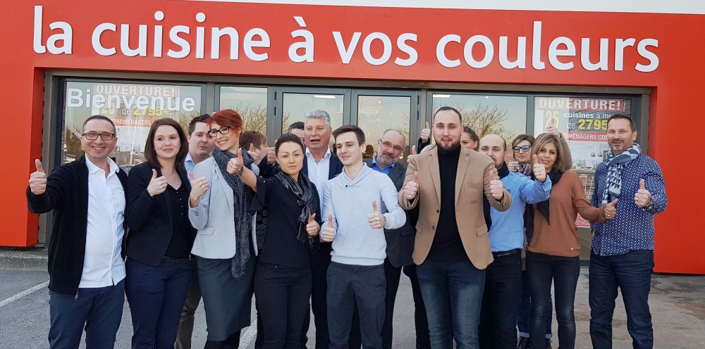 Le nouveau magasin pilote du réseau de cuisiniste Envia ouvre à Valence (26) ! 