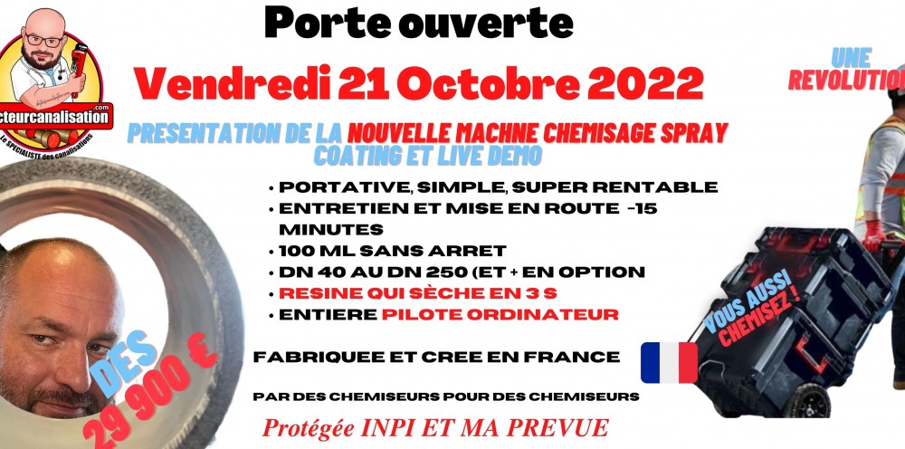 Porte ouverte le vendredi 21 octobre 2022