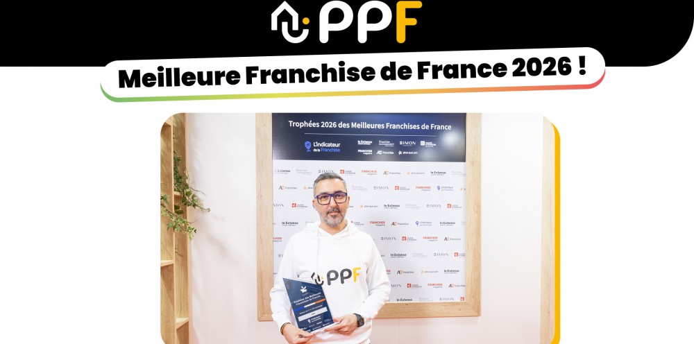 PPF reçoit le trophée des meilleures franchises de France 2026 ! 