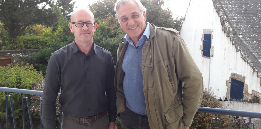 Stéphane Thébaut, l'excellent animateur TV, parrain médiatique de La Maison Des Travaux