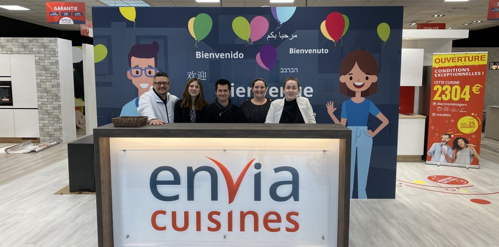 Un magasin Envia Cuisines ouvre à Quetigny, près de Dijon (21)