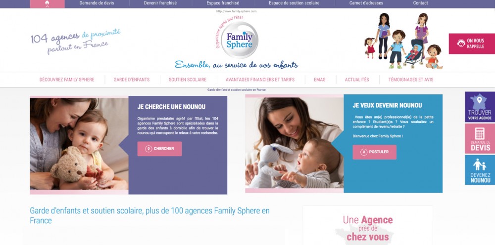 Une Rentrée Organisée Grâce Aux Nounous Family Sphere !