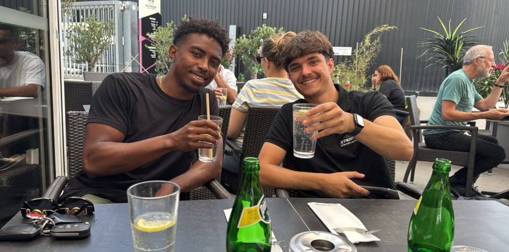 Vincent et Michael en perfectionnement : une étape clé avant le lancementde leur activité
