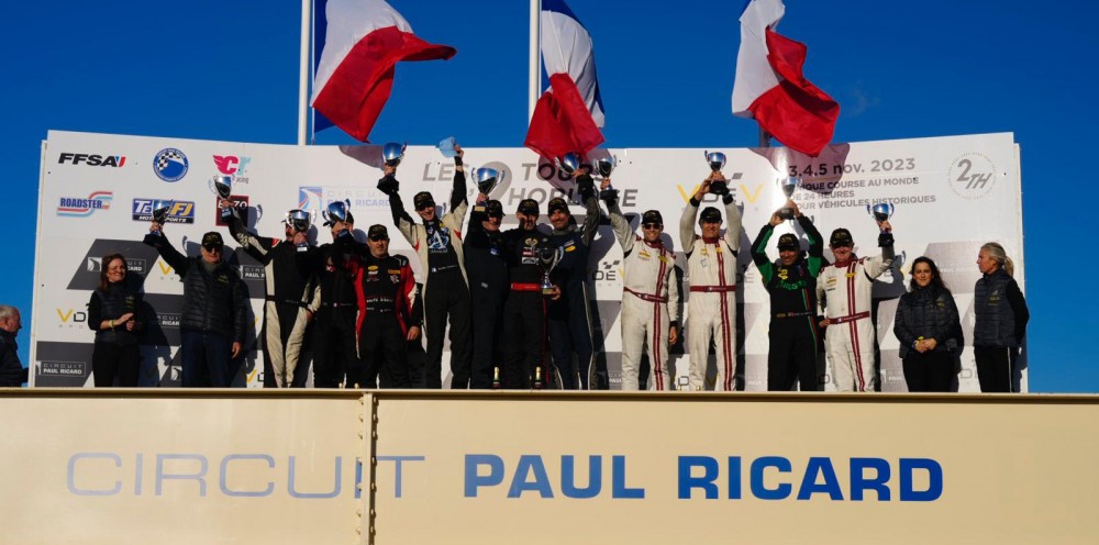 X'PERT IMPACT Célèbre Le Podium De L'Équipe Atlantic Racing